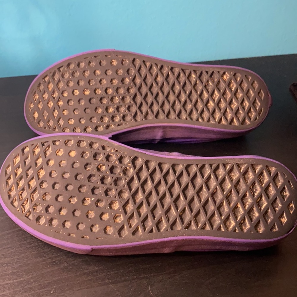 Vans Solid Purple Sneakers - image 7